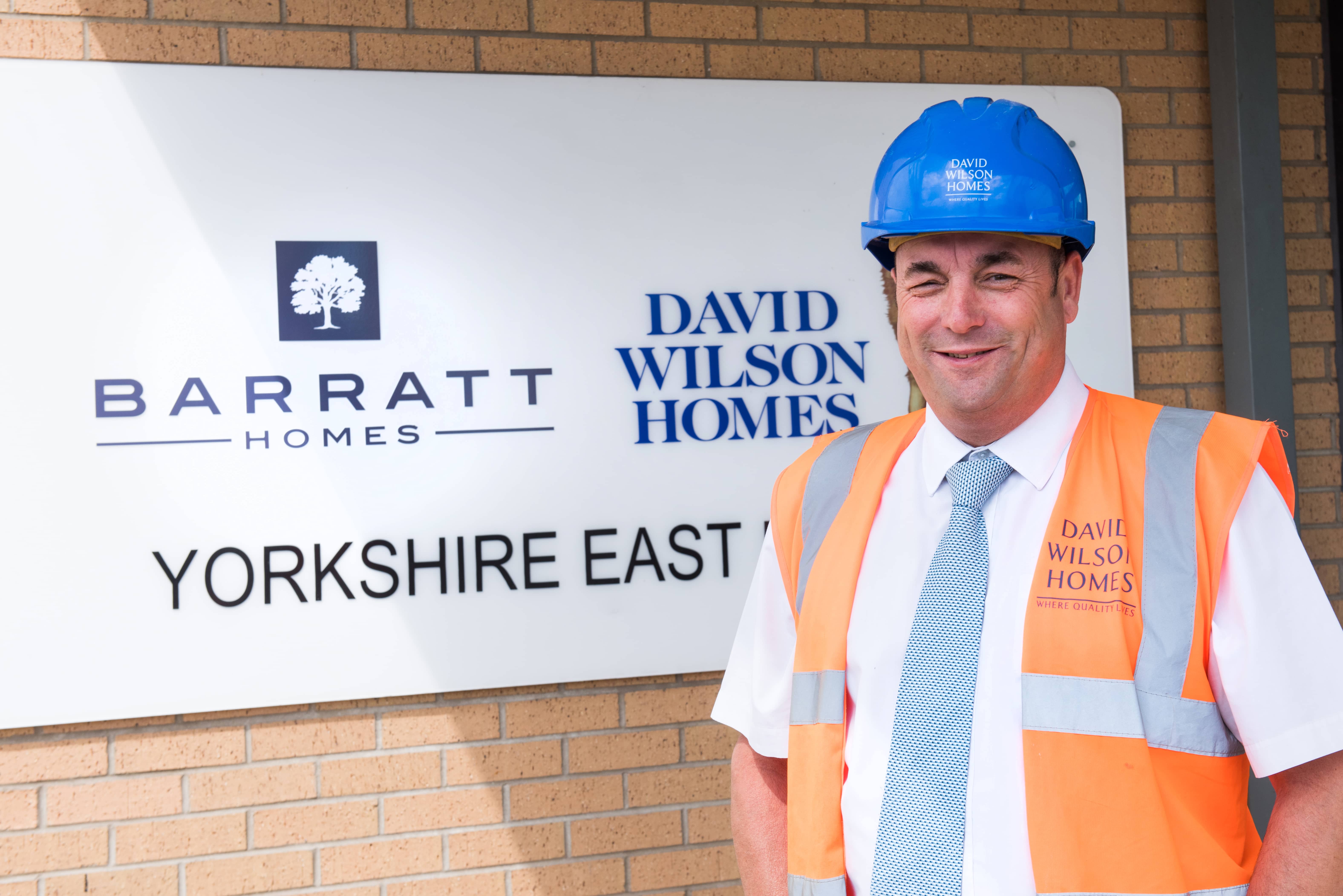 David Wilson Homes Tranby Fields Site Manager Paul Dearnley