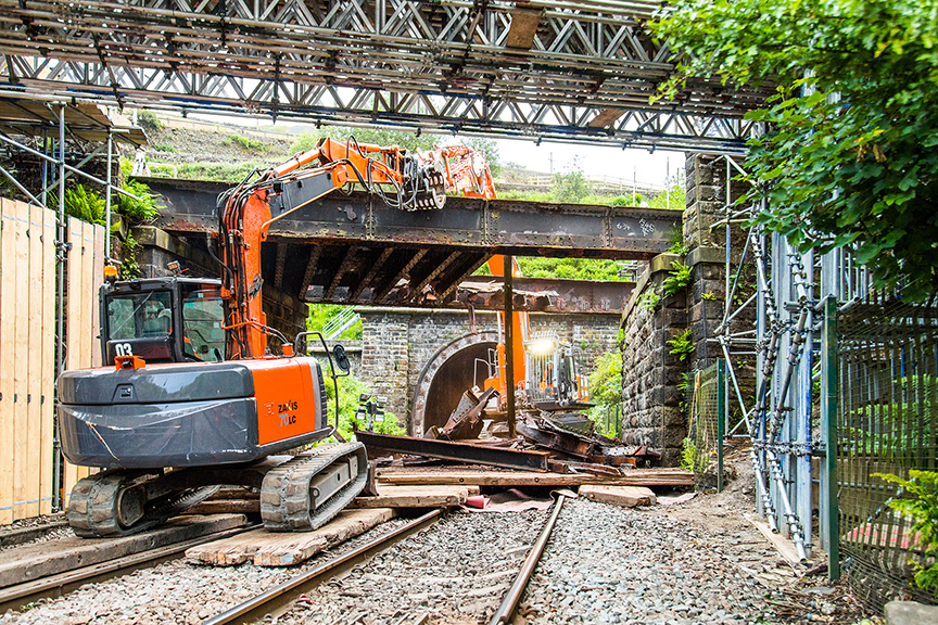 Standedge Tunnel End Aqueduct Reconstruction  2