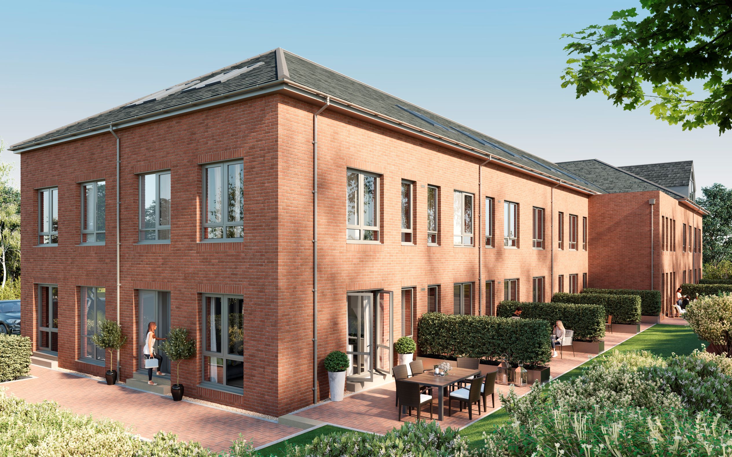 Springfield Court in Harrogate, by developer Newby