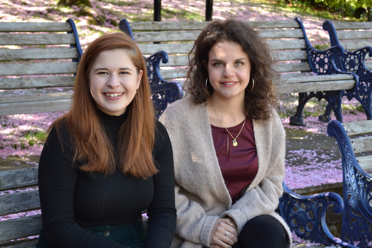 Approach PR Interns (L-R) Melissa Johns-Watson and Eleonora Izzo copy