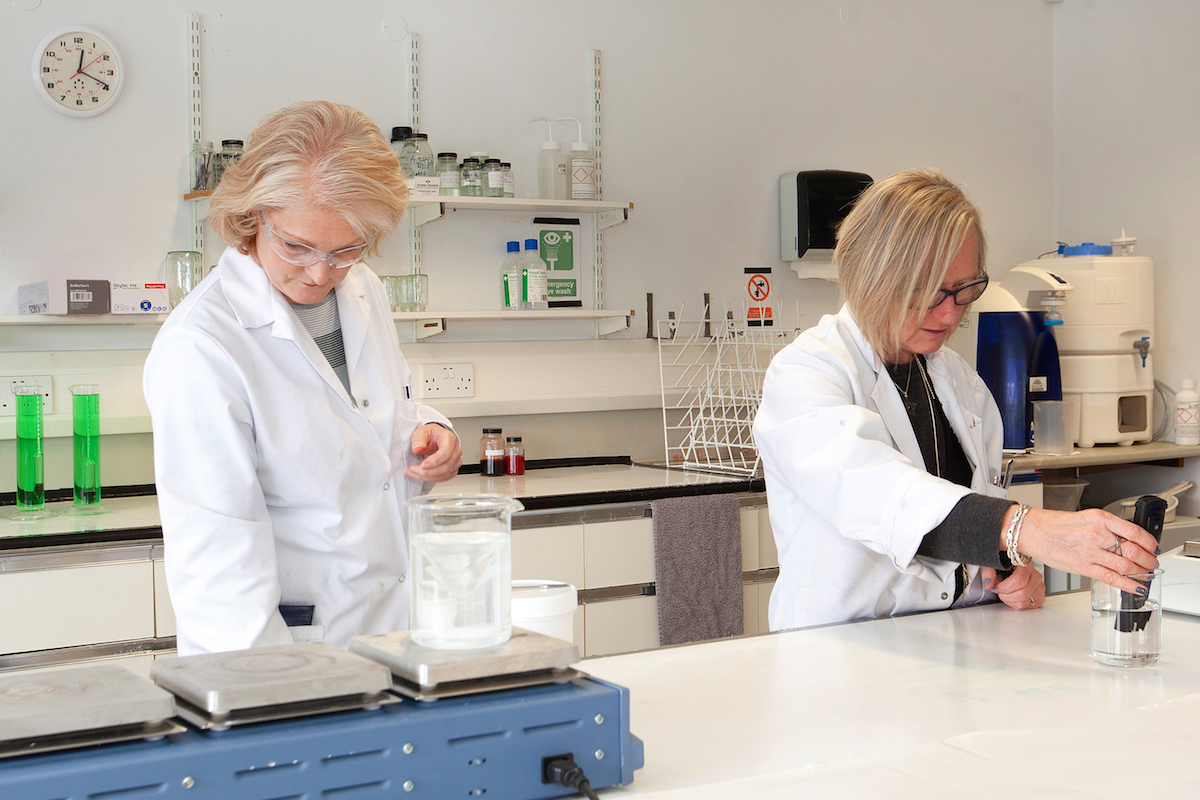 New product development chemists at Airedale Chemical