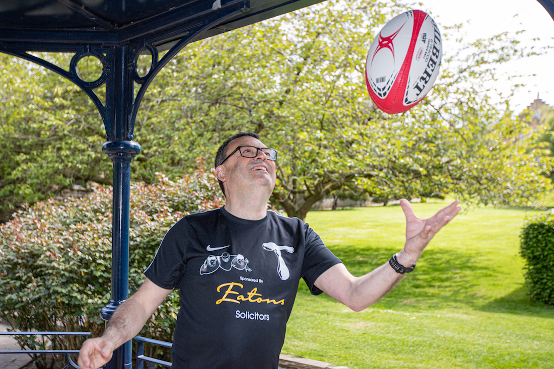Eatons Solicitors legal partner Steven Gilbey to run Ilkley half-marathon on behalf of TOOTS charity. copy