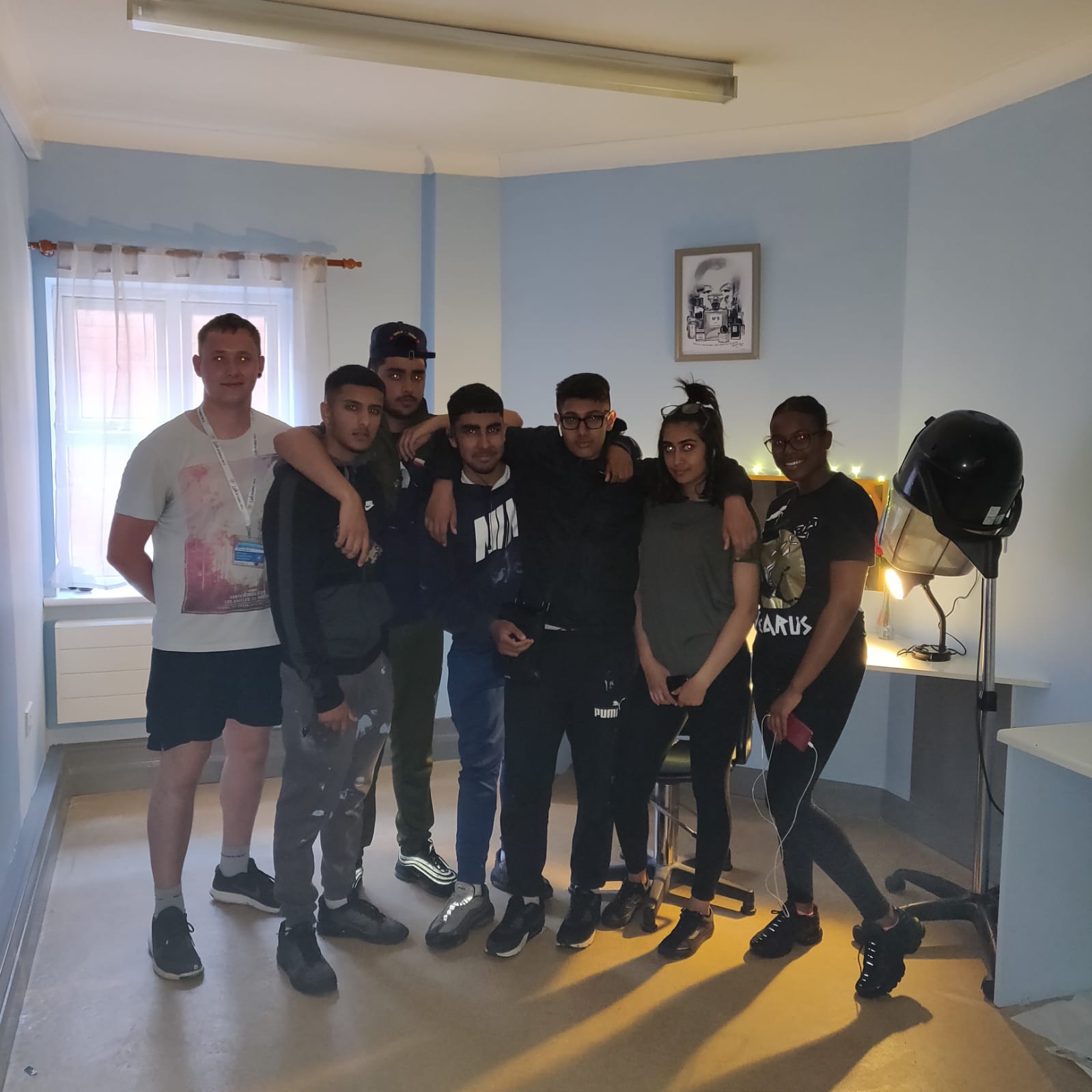 1 - Aden Mount Huddersfield Giants NCS Salon Makeover