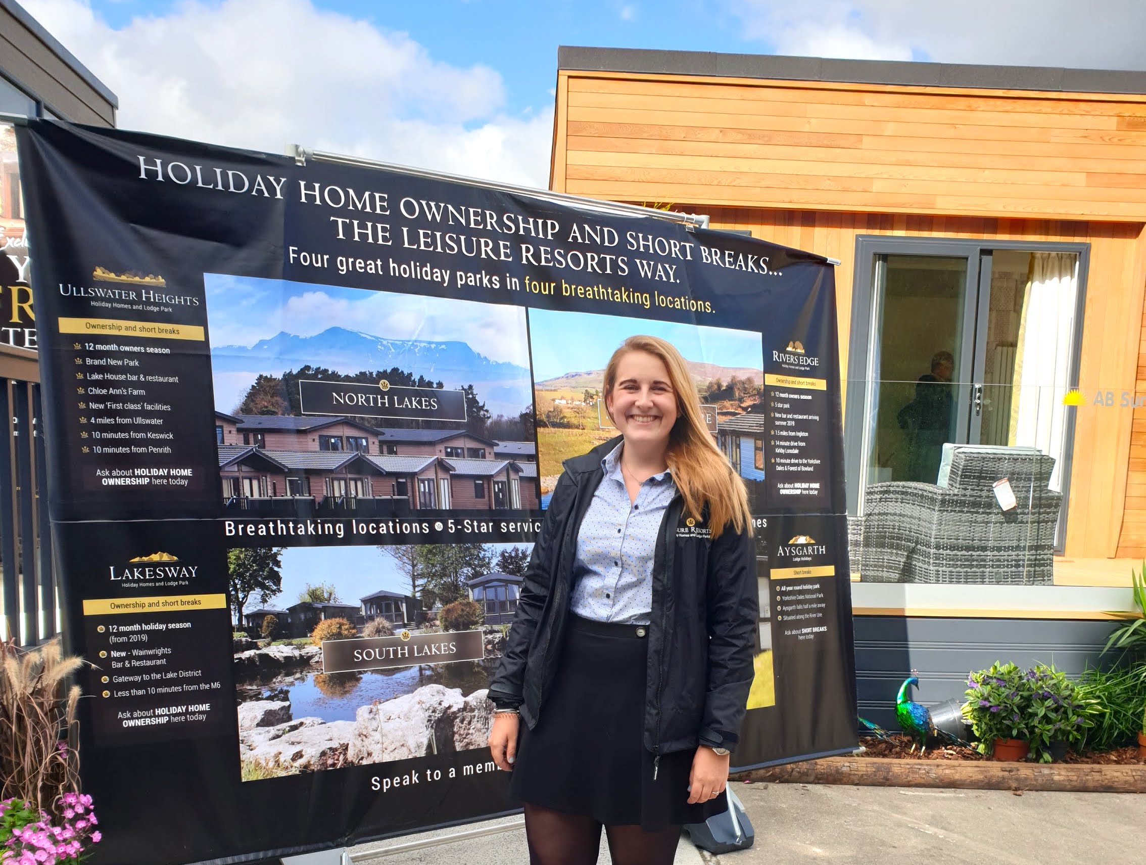 Izzy Rudman, digital marketing executive, Leisure Resorts