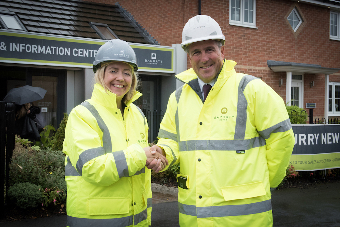 Managing Director, Ian Ruthven and Andrea Jenkyns MP