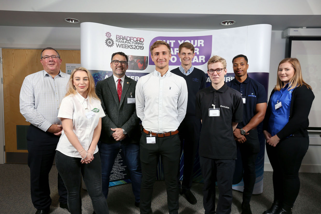 Nick Garthwaite and Bradford Apprentices at Apprentices Live event