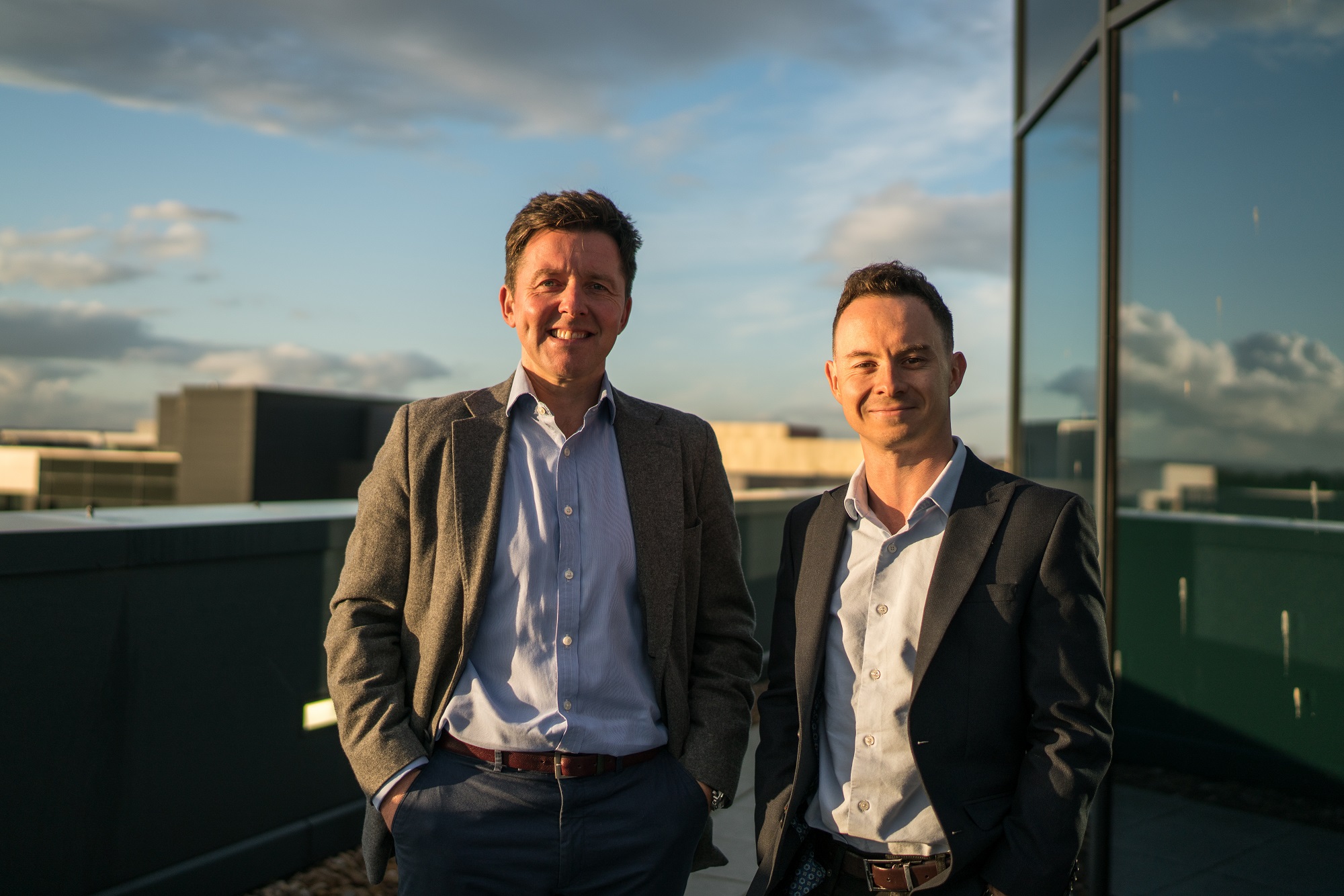 Third Foundation’s CEO, Michael Ward and Jonathan Thirkill - CEO & founder of Boostify