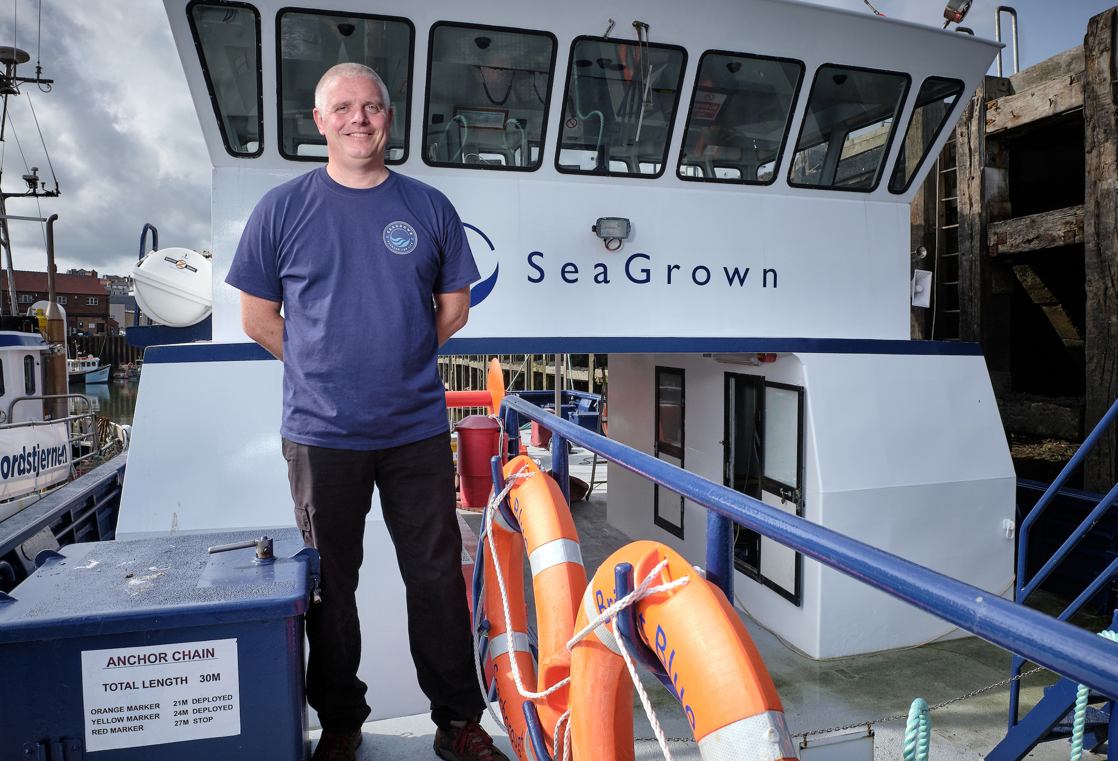 Wave Crookes, owner of SeaGrown copy