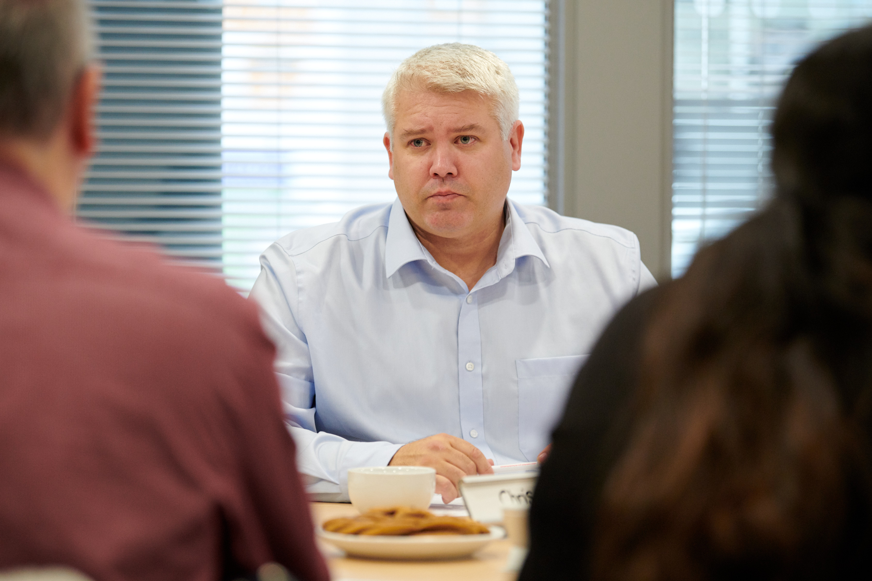 Chris Oldroyd speaks at Wakefield Council Brexit roundtable