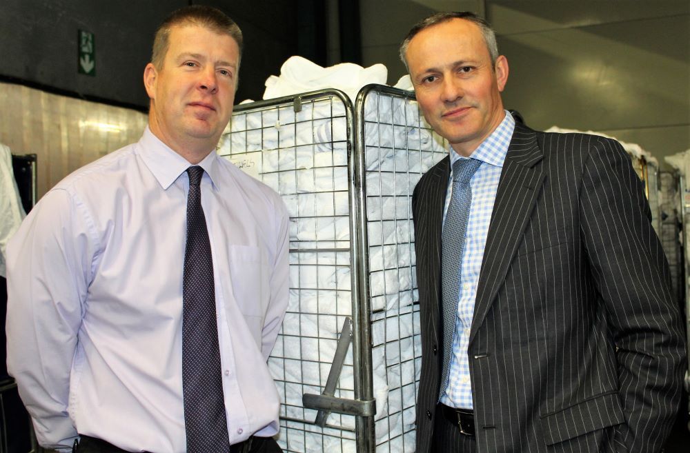 Paul Hamilton, Technical Director, left, and David Midgley, Managing Director, right, of Regenex