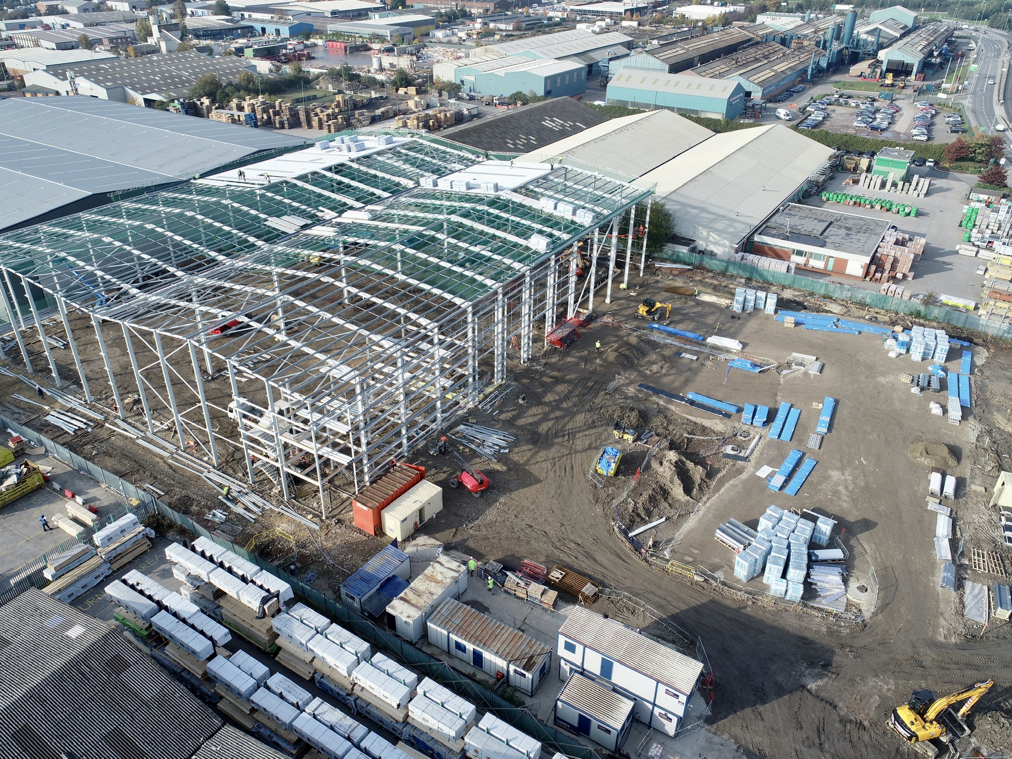 Towngate Link steelwork 1