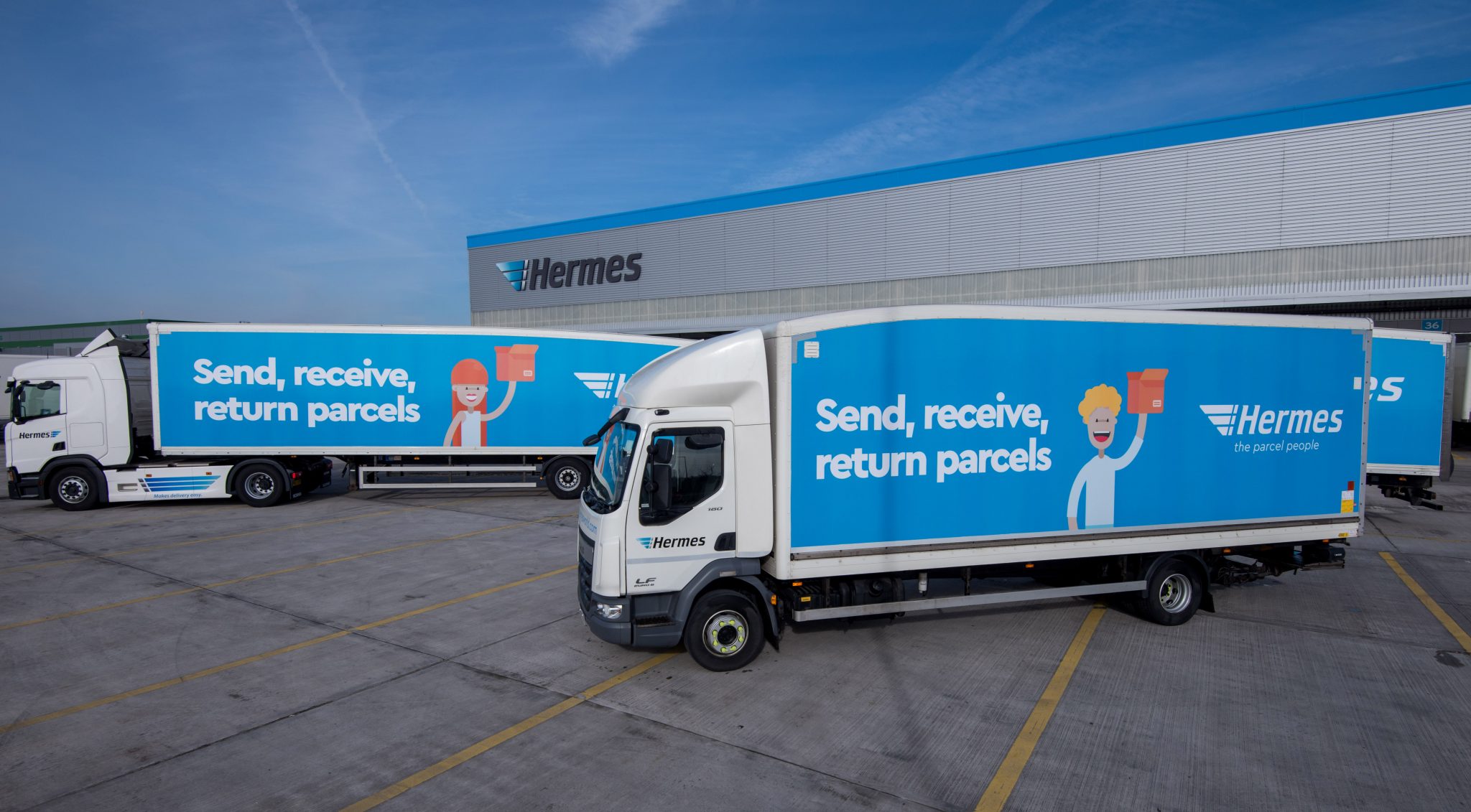 Hermes new trailer and rigid