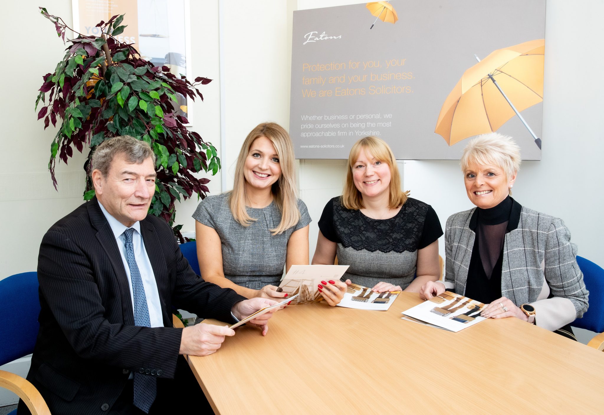 (L-R) David Butterfield, Jessica McKenzie, Angela Britton and Julie Fowler