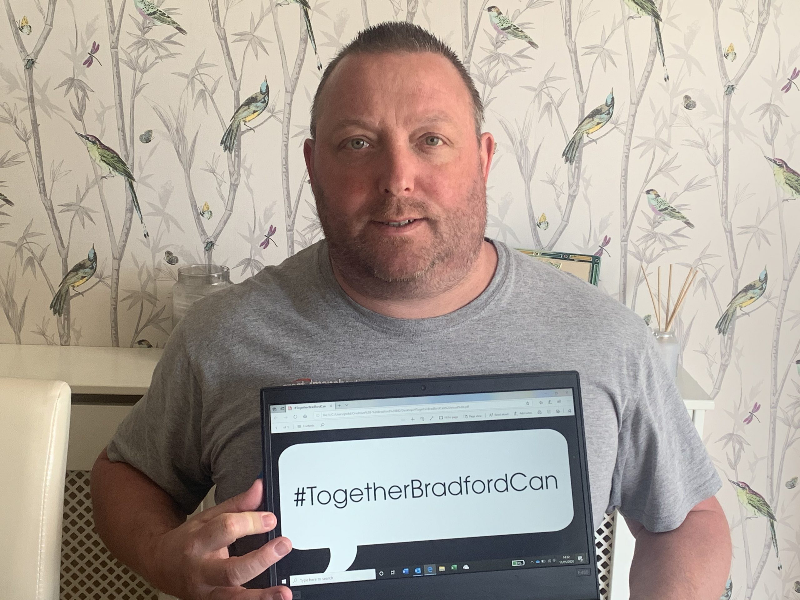 Jonny Noble from Bradford BID says #TogetherBradfordCan