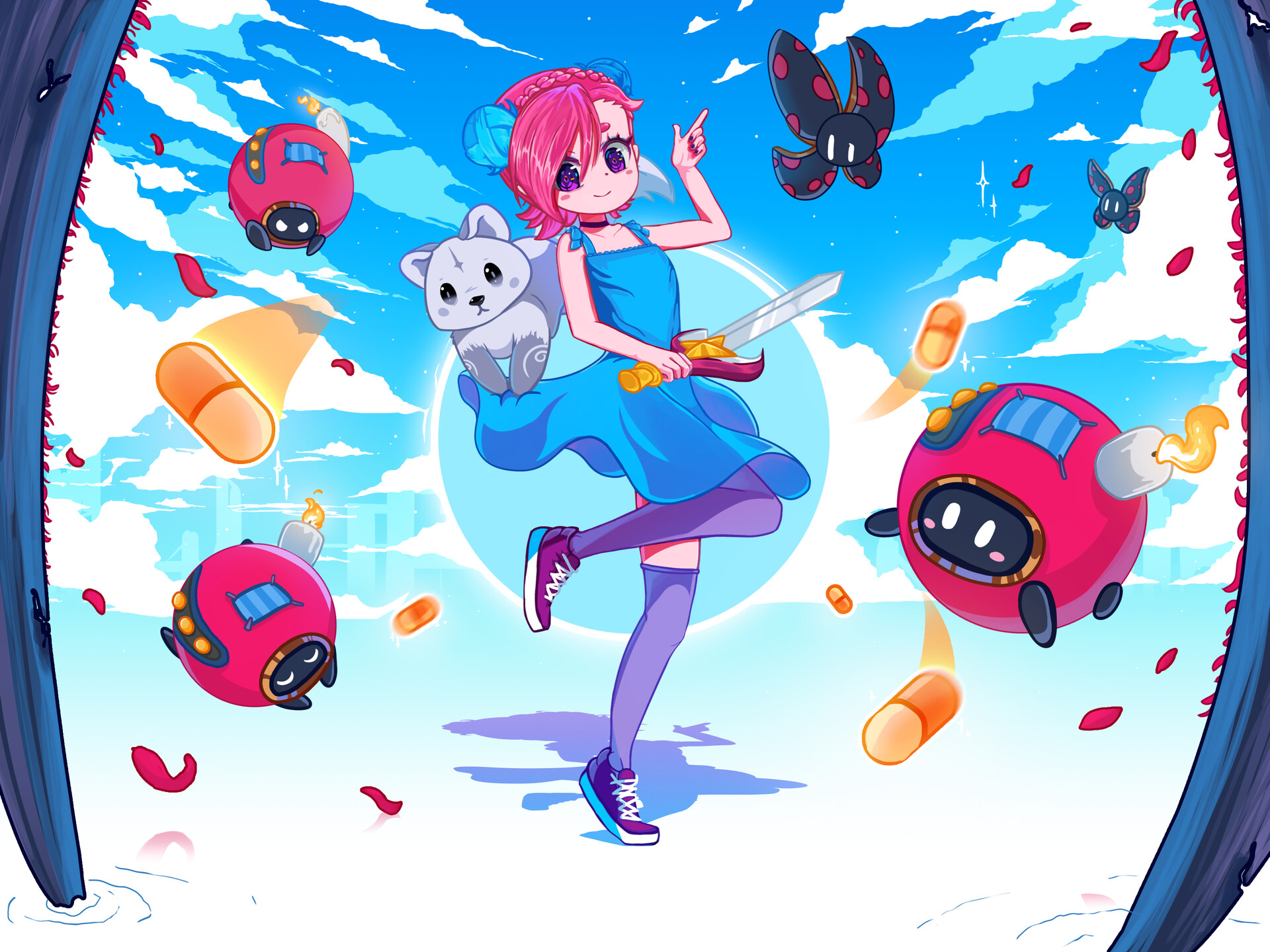 Artwork from Tenacious Odyssey Chimera