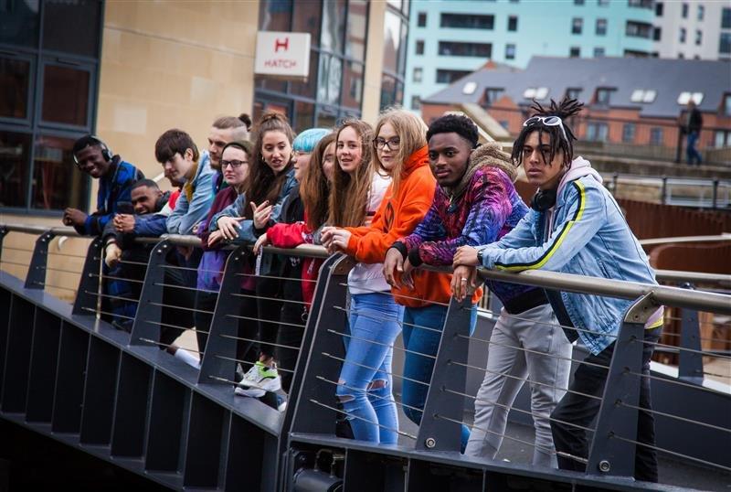 Students at Luminate Education Group