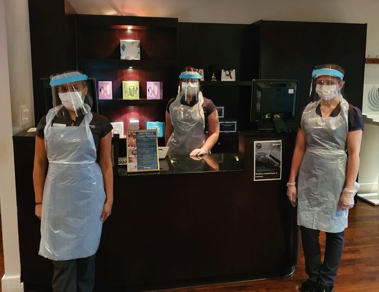 Bannatyne spa therapists ready to welcome guests