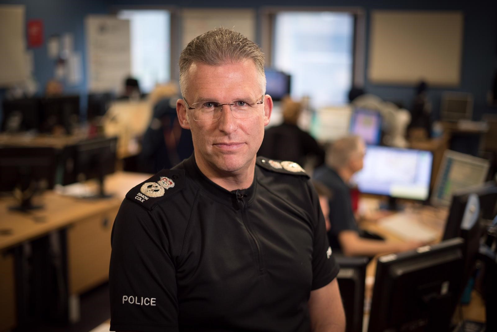 Simon Cole QPM, Chief Constable Leicestershire Police and Single Online Home Senior Responsible Officer