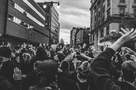 Protest in Portland, Oegon