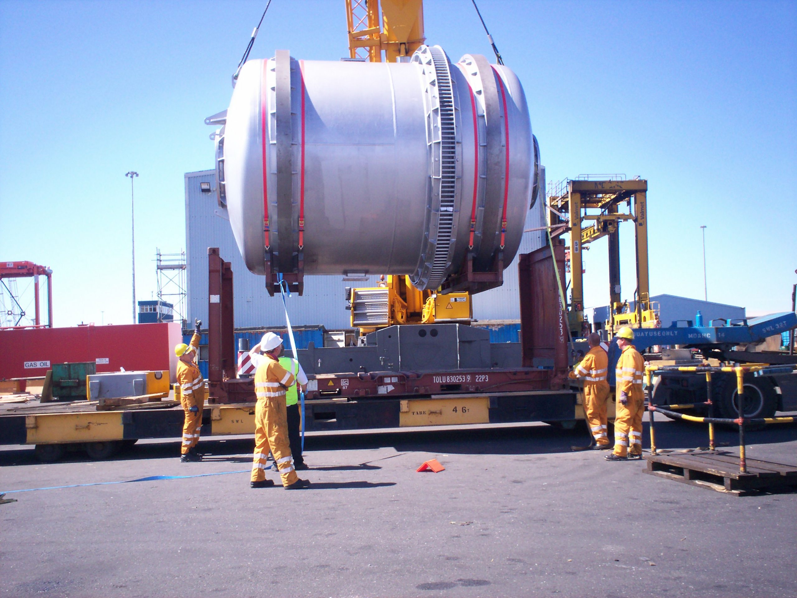One of the Short Rotary Furnaces that Inprotec previously installed at Azor Ambiental's Murcia plant in the early 2000s-d332bef1