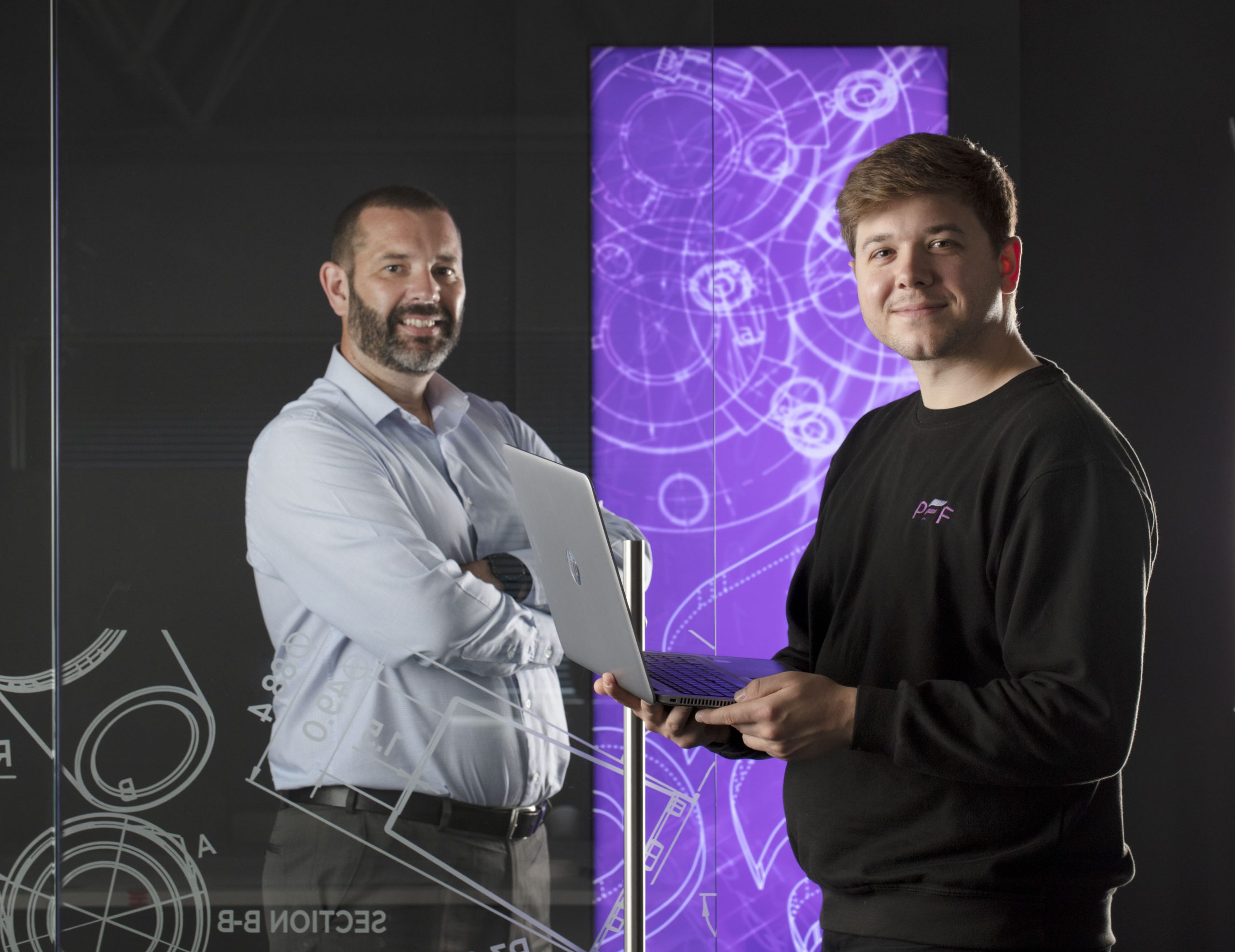 L to R -Carl Gaffney and Andrew Thompson of PFF Group-c7f181b2