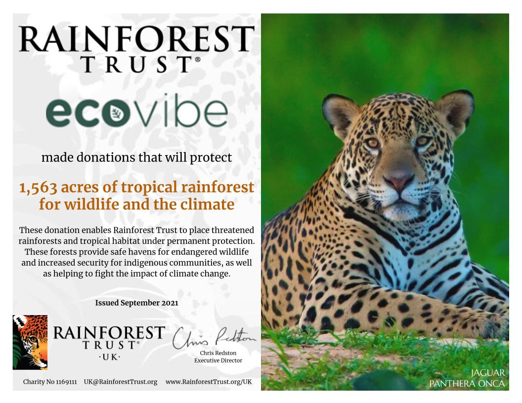EcoVibe CAF Acres Total Certificate - Sept 2021-10529f0e