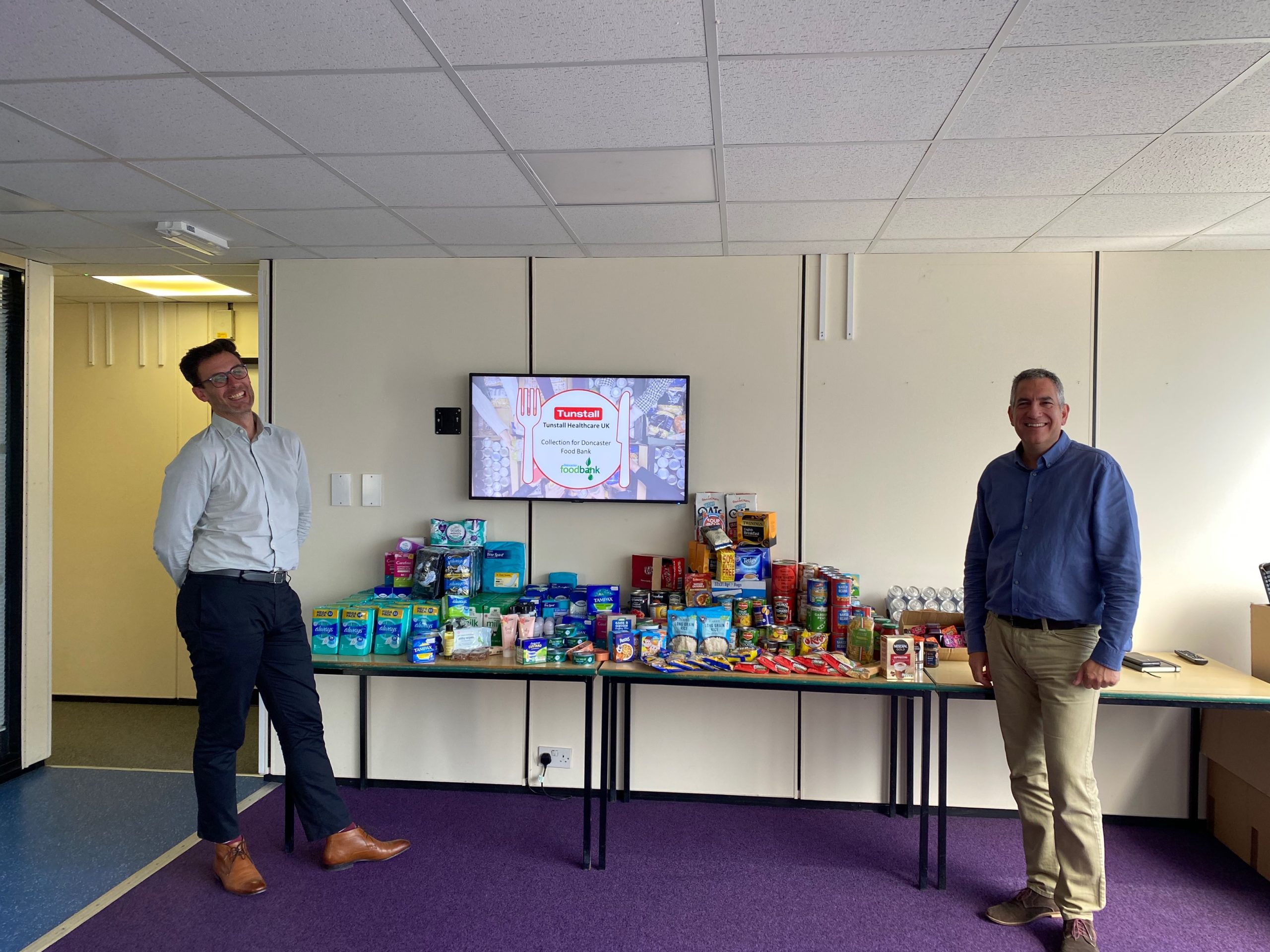 L-R_ Graham Brown and Gavin Bashar, Tunstall Healthcare-980d7a27