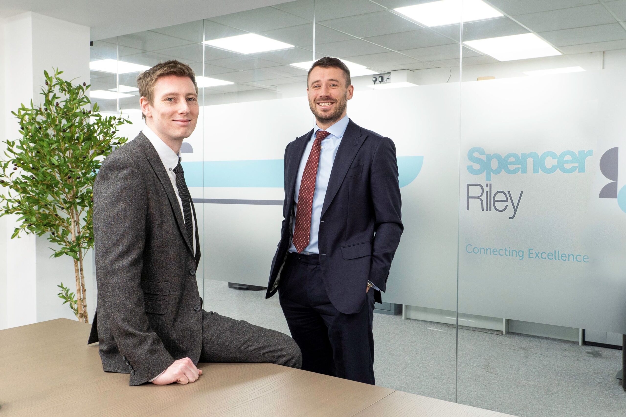Adam Dowson (left) and Scott Ellam (right) of International executive search agency Spencer Riley 1