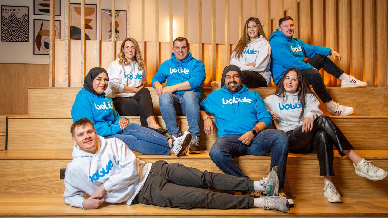 The Bobble Digital team at Department