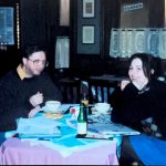 Mike Field and Sarah Barnes in 1996