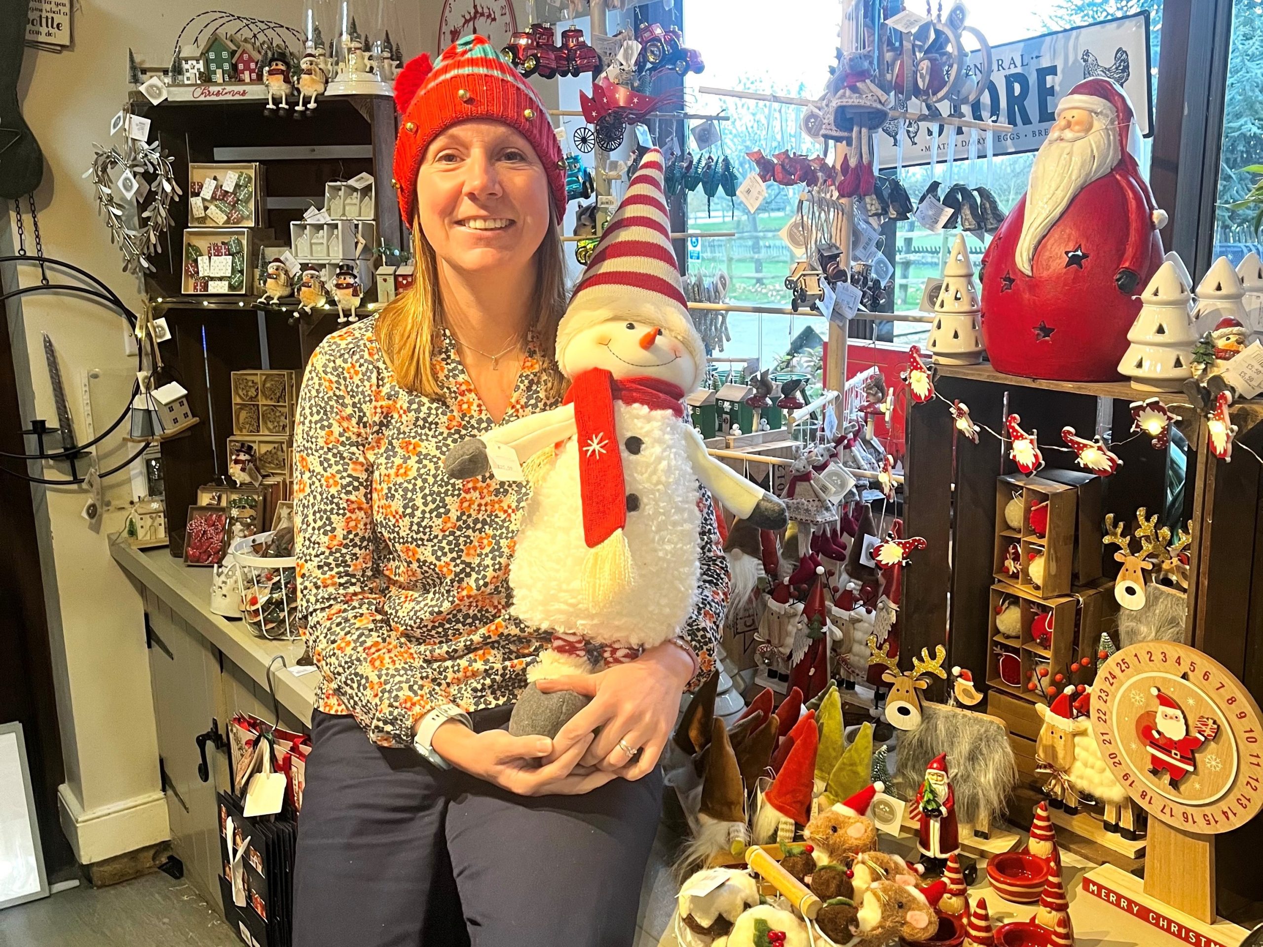 Lauren Turnbull is looking forward to welcoming people to the Cedarbarn Christmas Experience