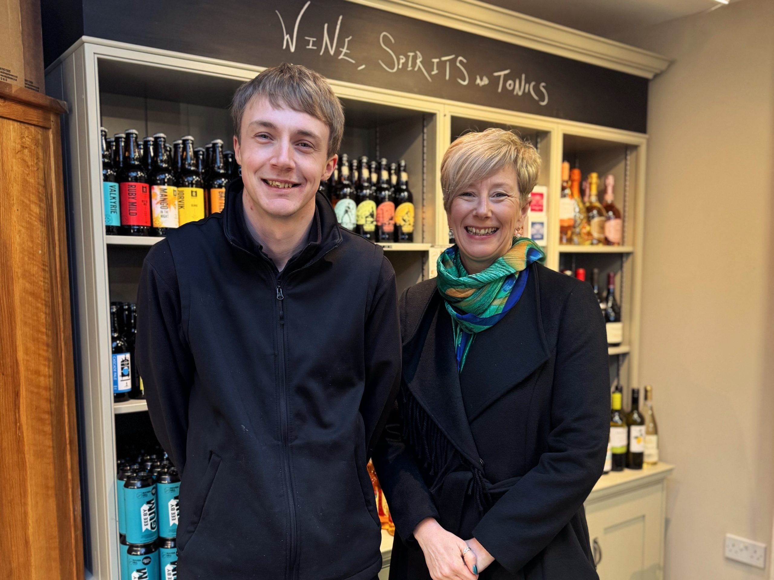 050124 Michael Kipling and Heidi Ridgewell from Ryedale Special Families